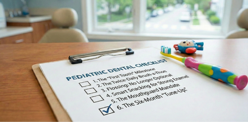 The Dental Checklist from Your Pediatric Dental Doctor in Mount Kisco, NY